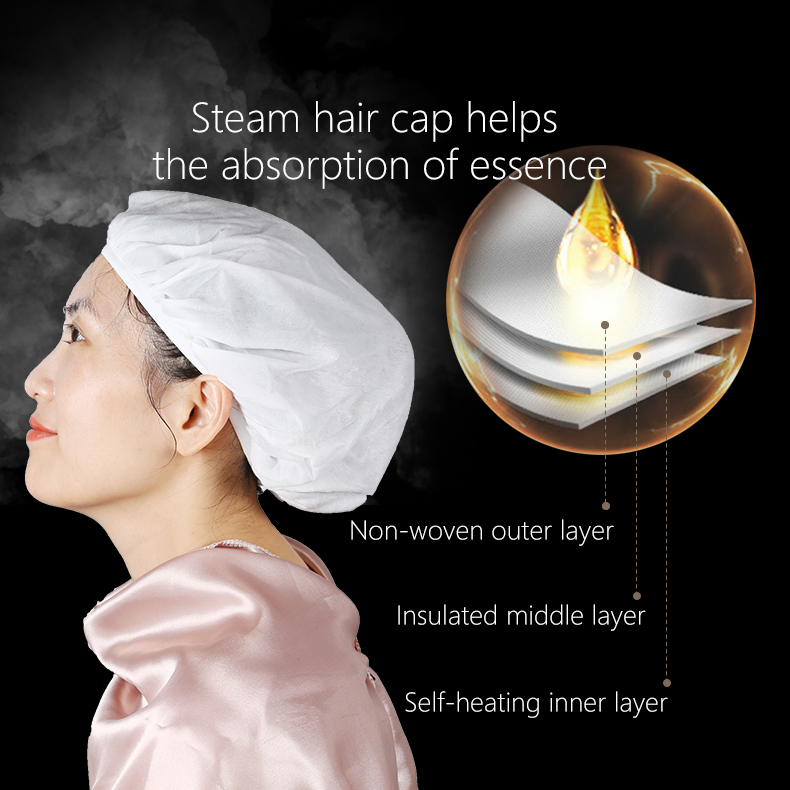 Private Label Self Heating Natural Argan Oil & Hyaluronic Acid Hair Mask for Repair & Fall Treatment - 3
